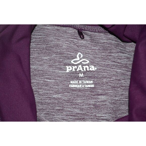 PRANA Women's Cowl Neck Ember Top SIZE MEDIUM Purple - Picture 6 of 6